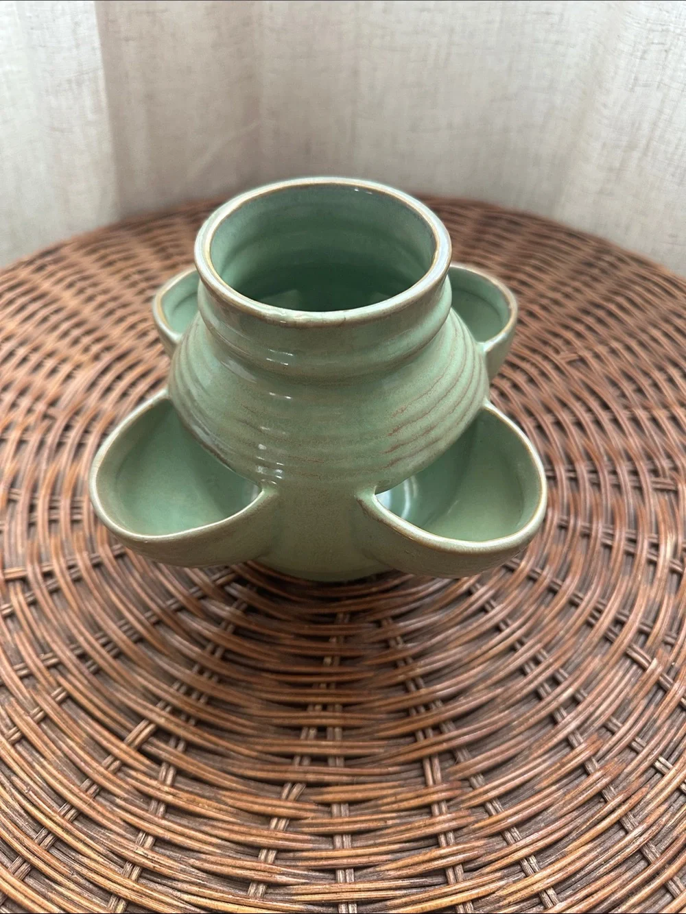 Vintage McCoy Pottery No. 3020 Strawberry / Herb Mint Planter - Mint Condition